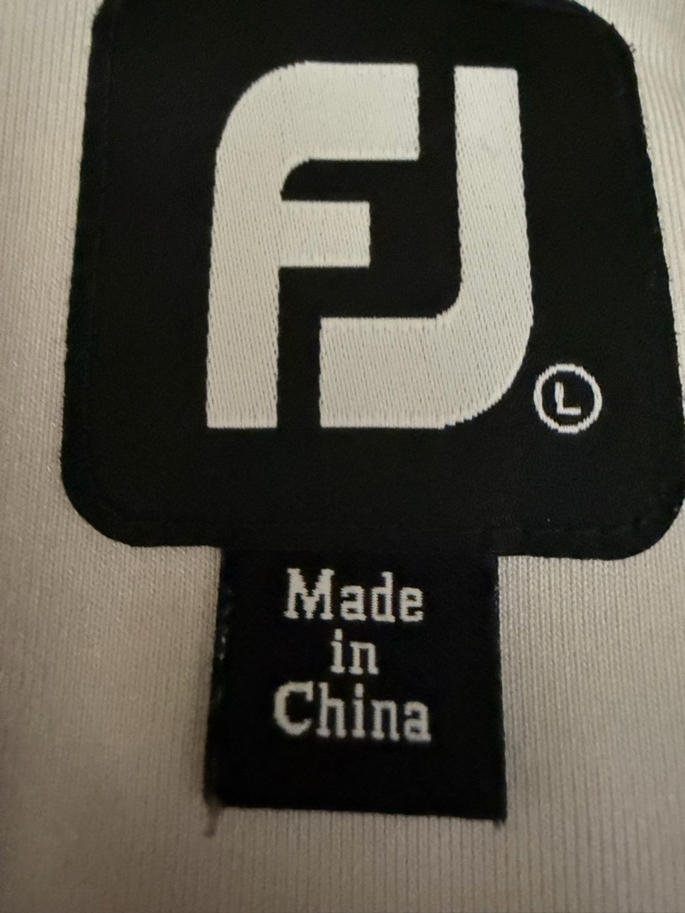 SOLD FootJoy Green-on-White Embroidered FJ Logo Patch - Picture 6 of 6